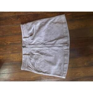 American Eagle Rust Color Super Stretch Corduroy Skirt - Size 8